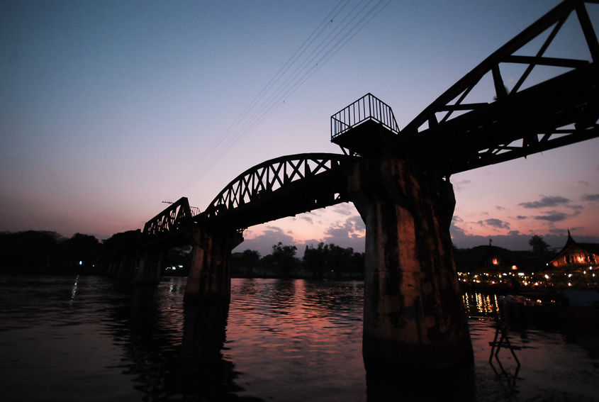 Nam Tok and Bridge Over River Kwae