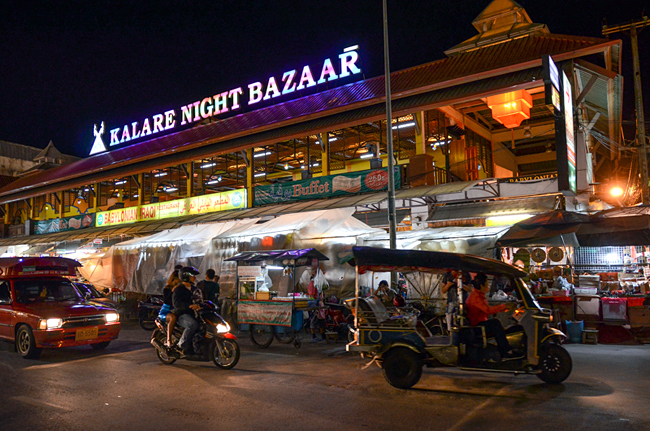 Kalare Night Bazaar and Anusarn Market