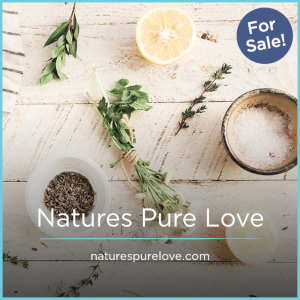 NaturesPureLove domain for sale