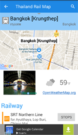 Thailand Rail Map App