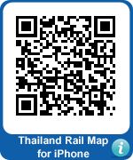 Thailand Rail Map QR code for iPhone