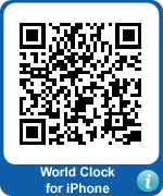 World clock app for iPhone