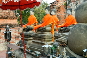 Historical Temple in Ayutthaya