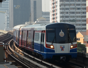 BTS skytrain Bangkok