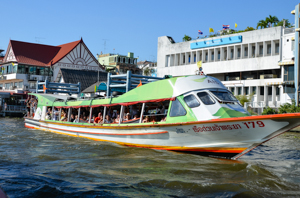 Boat tour Chayao Phraya River Bangkok