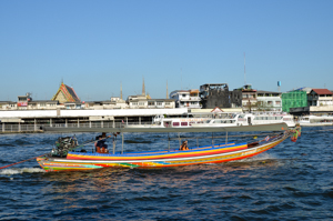 Klong long boat in Bangkok