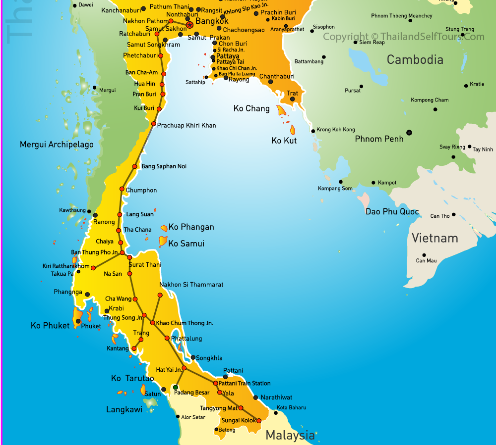 southern thailand train map 1000px