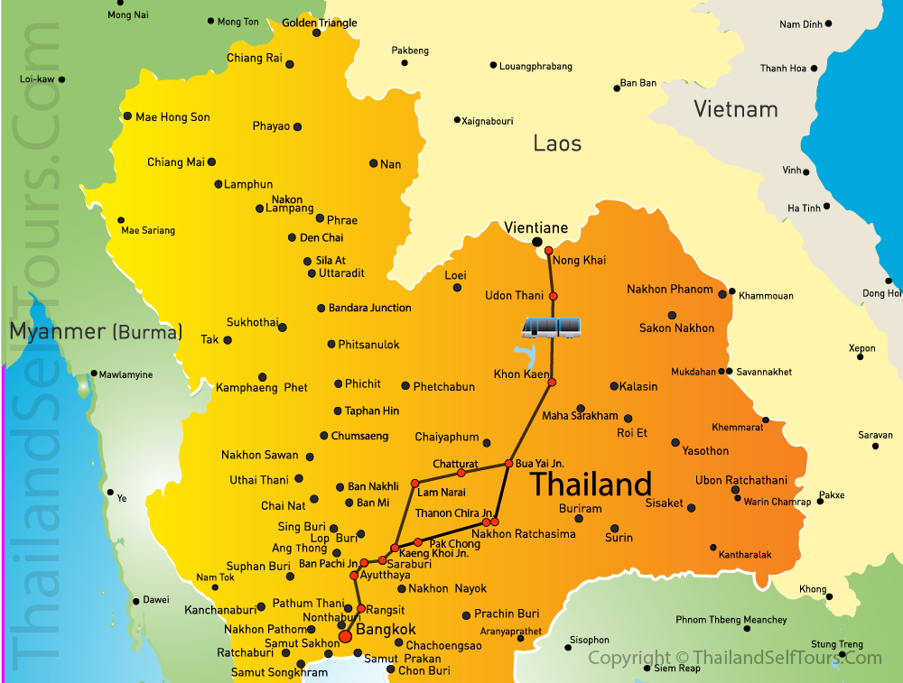 thailand north eastern train map north section 1000px